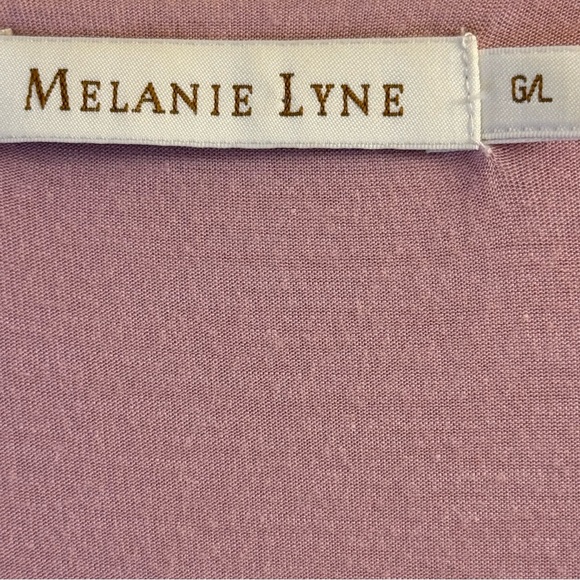 Melanie Lyne Women’s Dress M Pink Long Sleeves attached Sweater - Picture 8 of 12